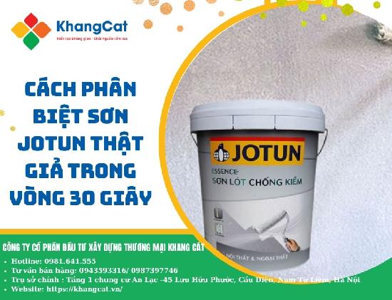 Sơn lót chống kiềm Jotun Essence: Vì sao thợ sơn chuyên nghiệp luôn chọn?